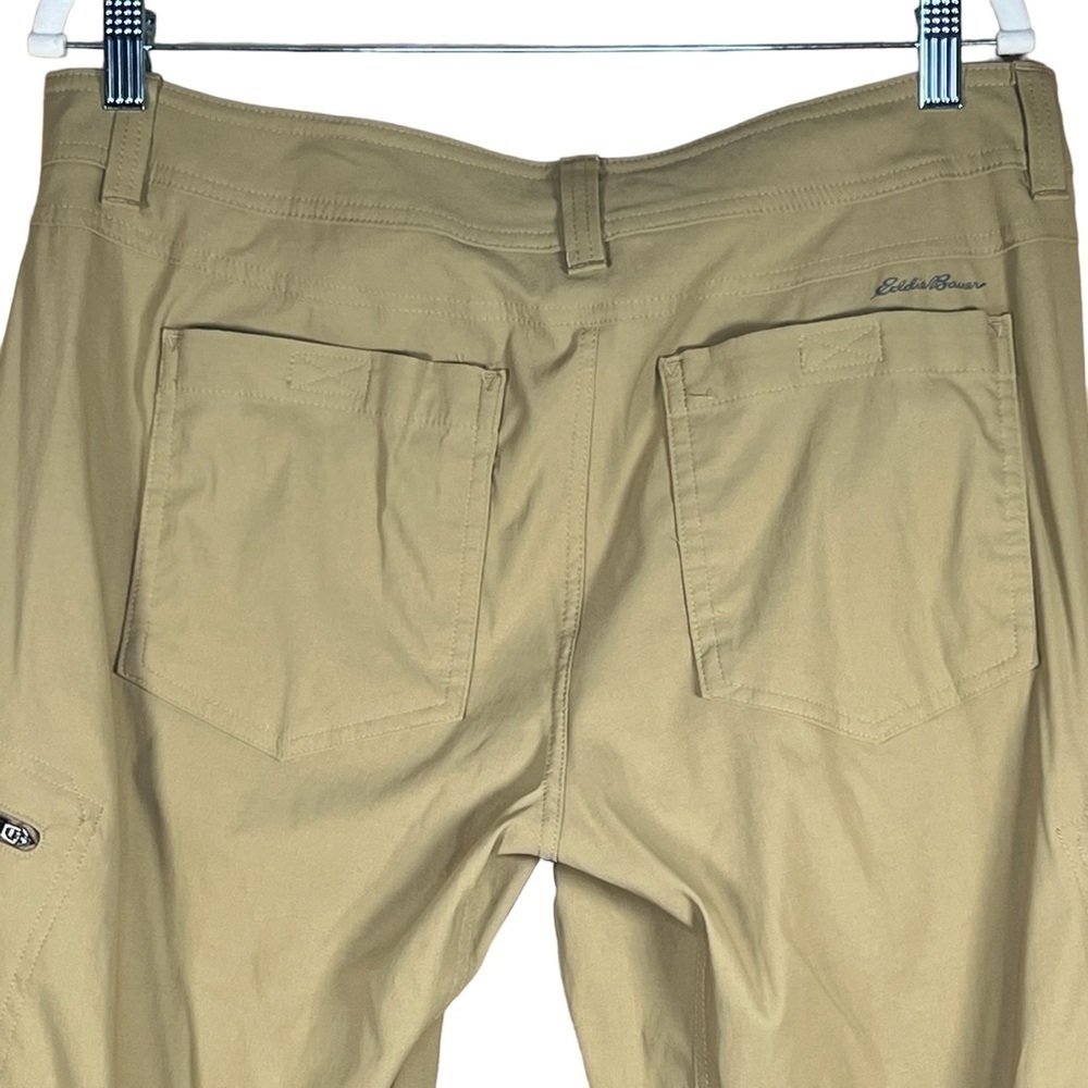 Eddie Bauer First Ascent Men’s Dark Tan Nylon Blend Pants 35 X 32 EUC - Picture 5 of 14
